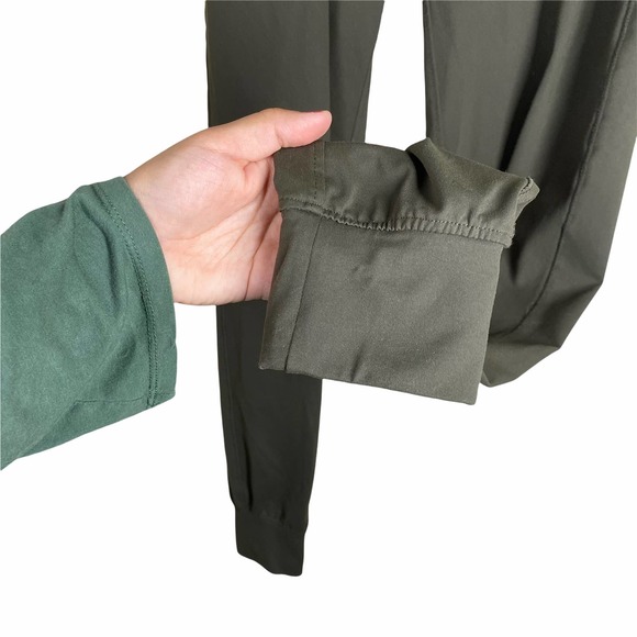 Zyia Olive ASCEND JOGGER Drawstring Waist Pants Joggers sz Medium - Picture 5 of 8